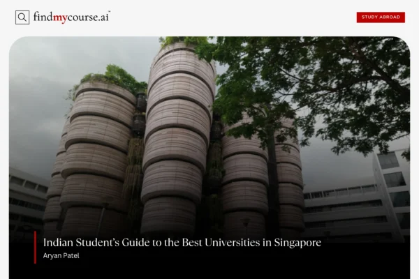 Iconic NTU Hive representing top universities in Singapore – Findmycourse.ai