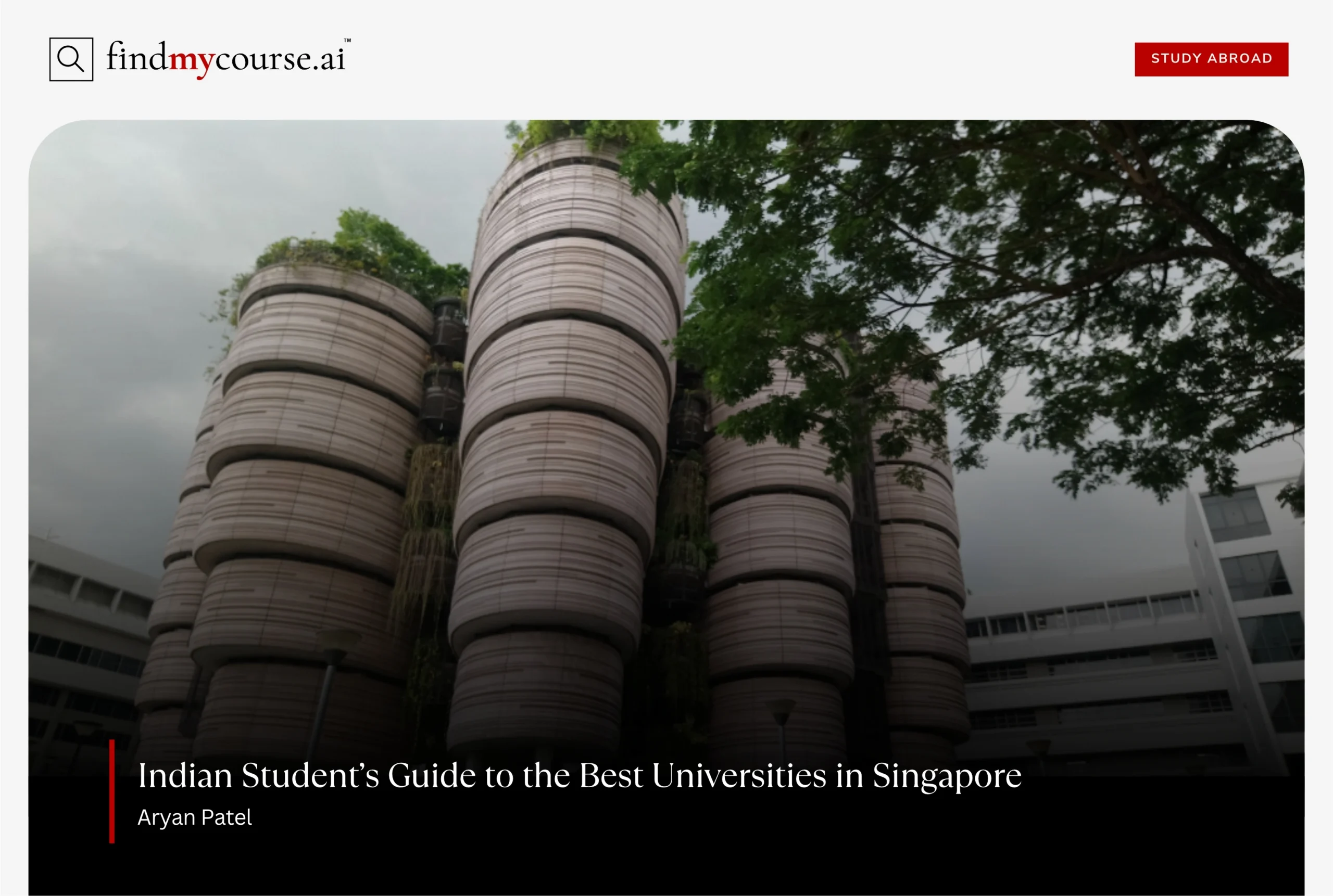 Iconic NTU Hive representing top universities in Singapore – Findmycourse.ai