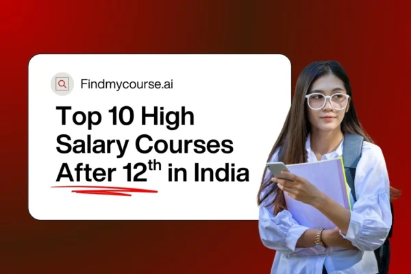 Top 10 High Salary Courses after 12th in India (2025 Guide) High school student holding books showcasing high salary courses after 12th – findmycourse.ai