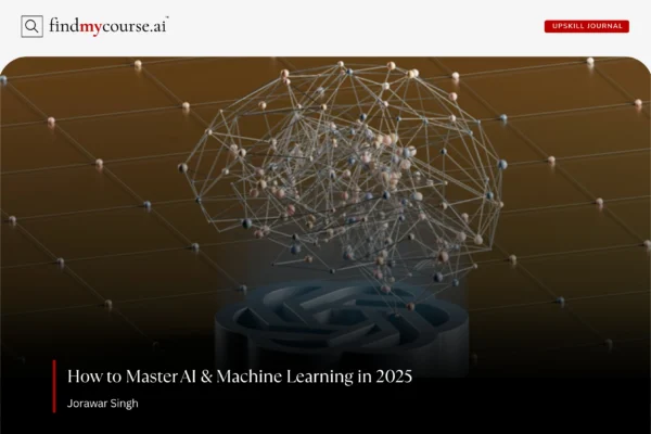 3D brain model representing AI and Machine Learning technology – findmycourse.ai