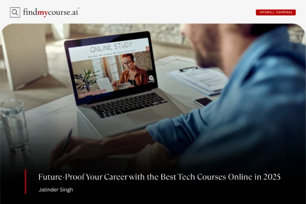 Focused learner improving skills through best tech courses online — Findmycourse.ai