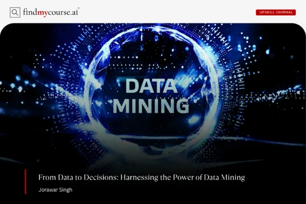 Data mining concept shown with internet and networking denoting Data mining guide — Findmycourse.ai
